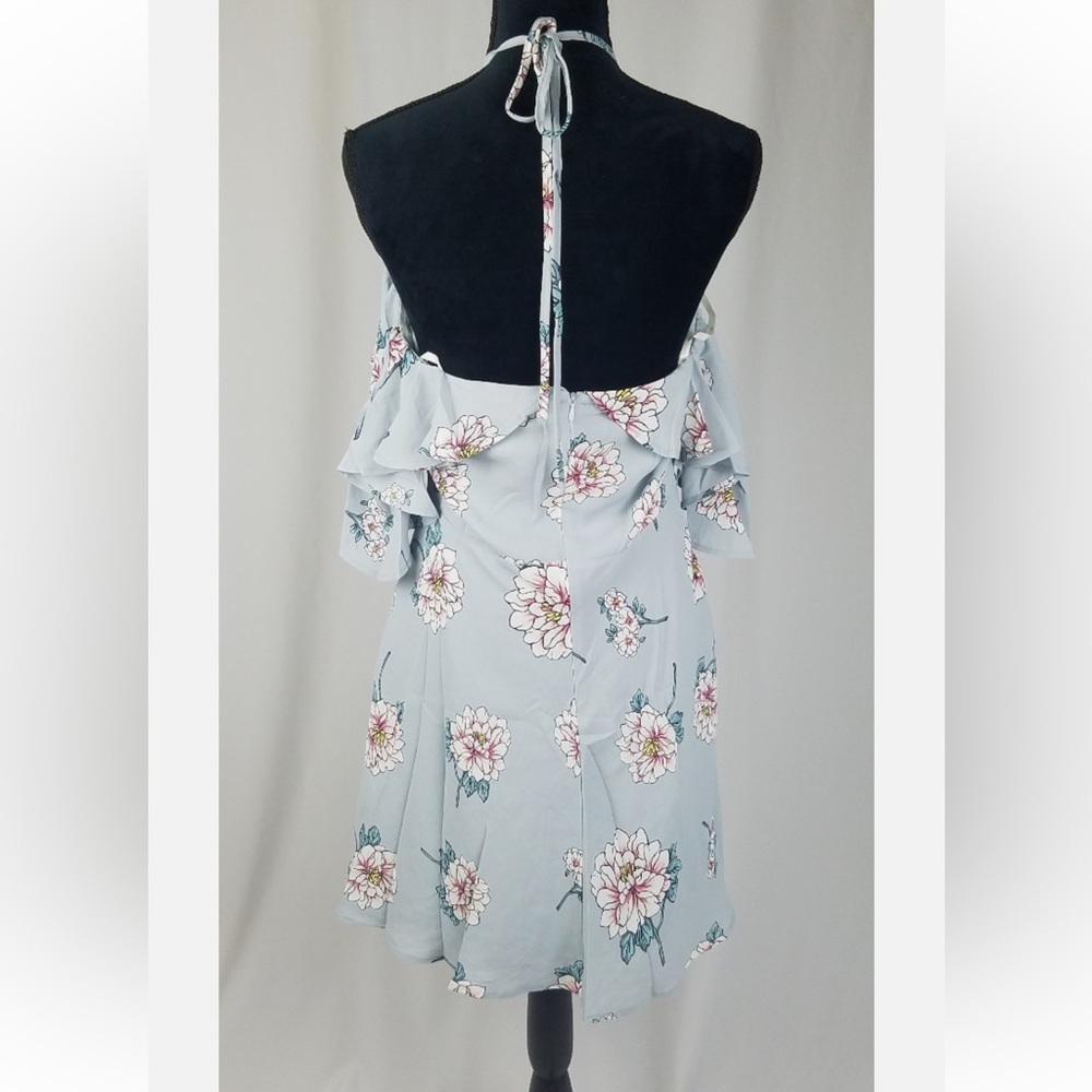 Summer off shoulder  Halter Neck Dress - Picture 5 of 8